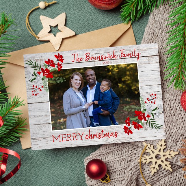 Cartão de Natal Feliz para Férias da Família (Criador carregado)