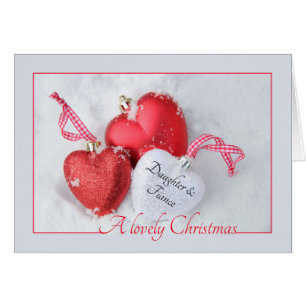 Cartão de Natal Feliz para Filha e Fidelidade