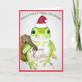 Cartão de Natal/Feriado dobrado