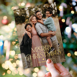 Cartão de Natal Foto FOIL Splendid Mix