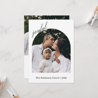 Cartão de Natal Fotográfico | Cartão com fotos de 