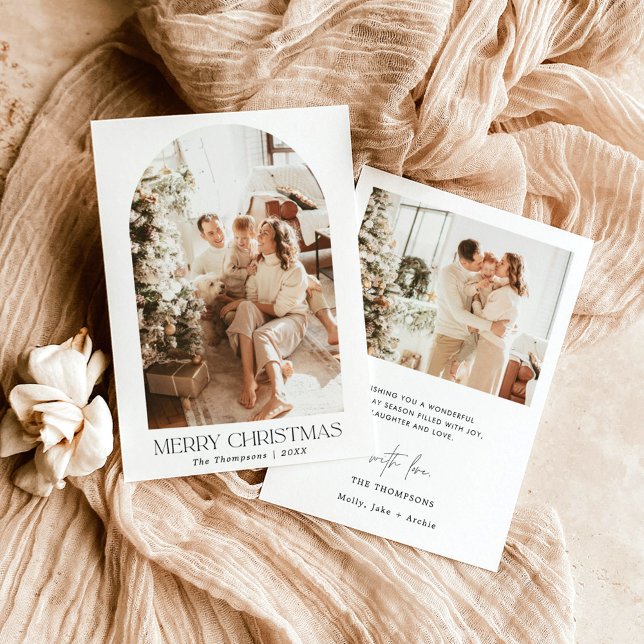 Cartão de Natal Fotográfico | Cartão de Feriado de (Criador carregado)