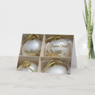Cartão de Natal francês para Joyeux Noël