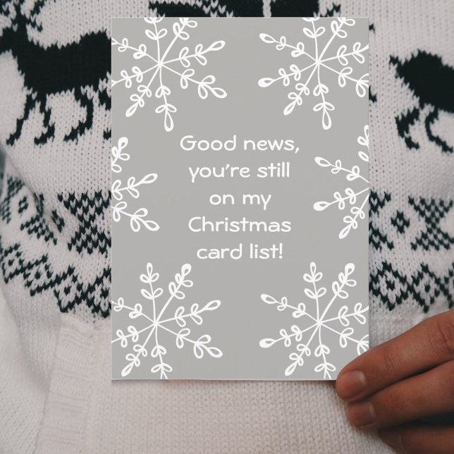 Cartão de Natal Fresado Feriado Engraçado (Criador carregado)