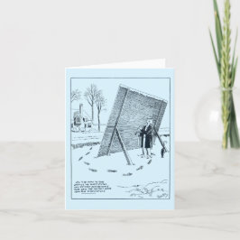 Cartão de Natal H.T. Webster/Timid Soul