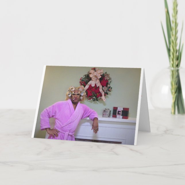 Cartão de Natal Humorístico (Frente)