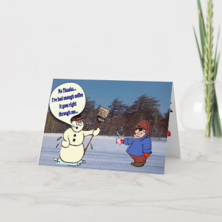 Cartão de Natal Humorístico