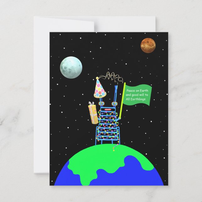 Cartão de Natal humorístico para Jo Images (Frente)