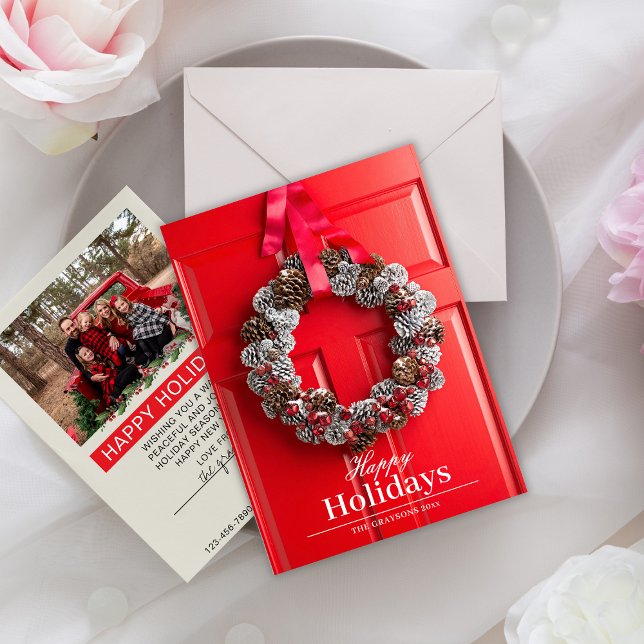 Cartão de Natal Imobiliário Modelo (Criador carregado)