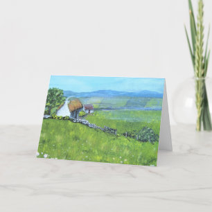 Cartão de Natal Irlandês, Saudação, Irlanda, Cartã