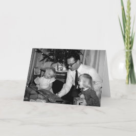 Cartão de Natal Irmãs Vintage