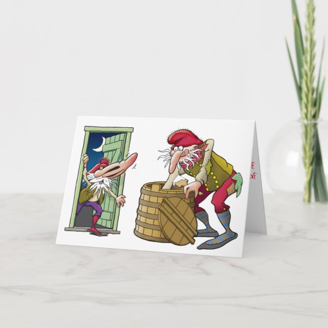 Cartão de Natal islandês (Frente)