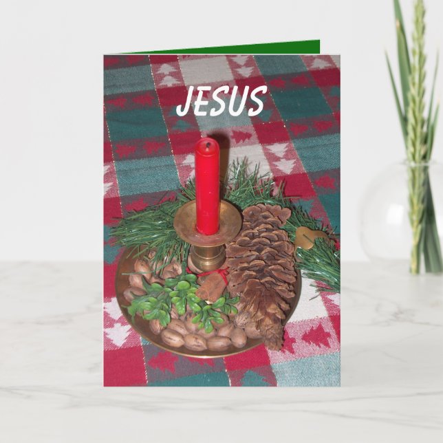 Cartão de Natal/JESUS (Frente)