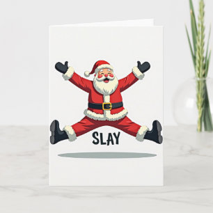 Cartão de Natal Jolly Slay