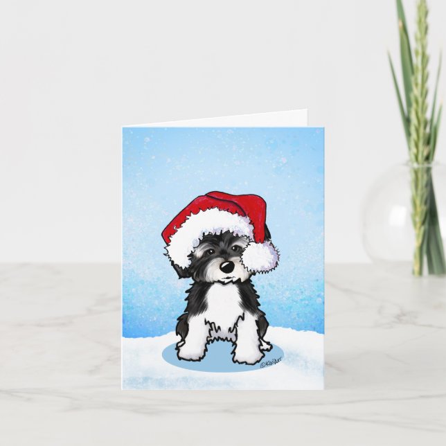 Cartão de Natal KiniArt Havanese (Frente)