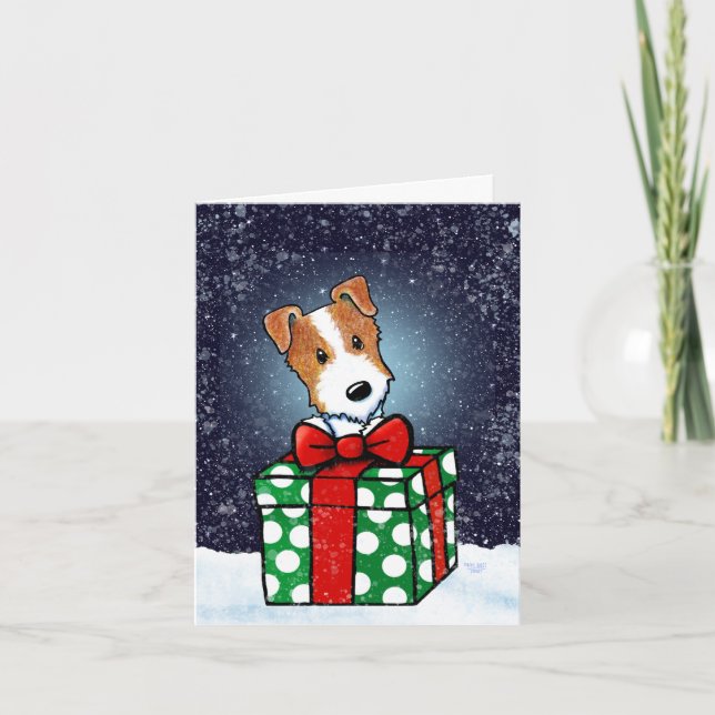 Cartão de Natal KiniArt JRT (Frente)