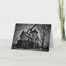 Cartão de Natal "LeDuc Historic Estate"