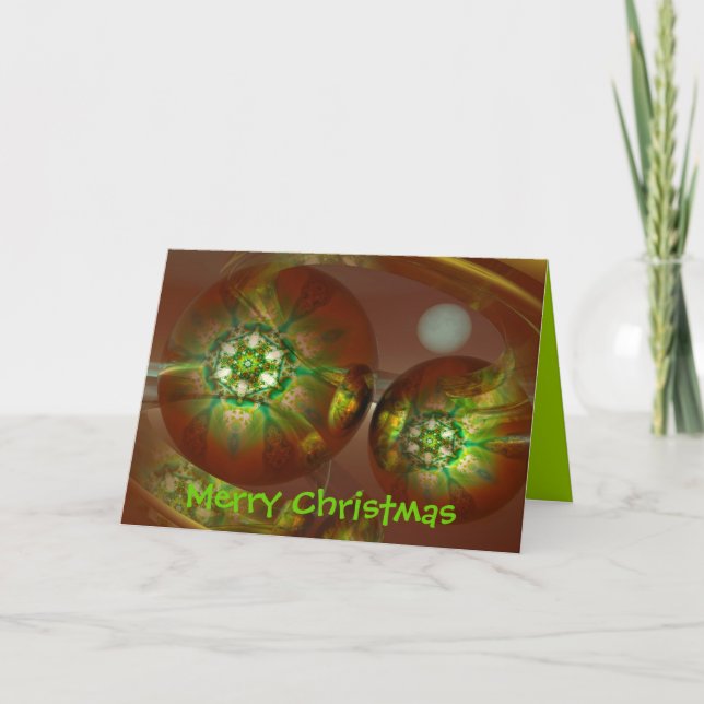 Cartão de natal mágico (Frente)