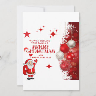 Cartão de Natal Merry