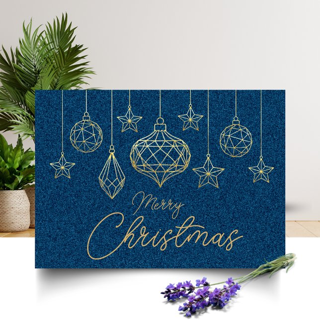 Cartão de Natal Minimalista Moderno (Criador carregado)