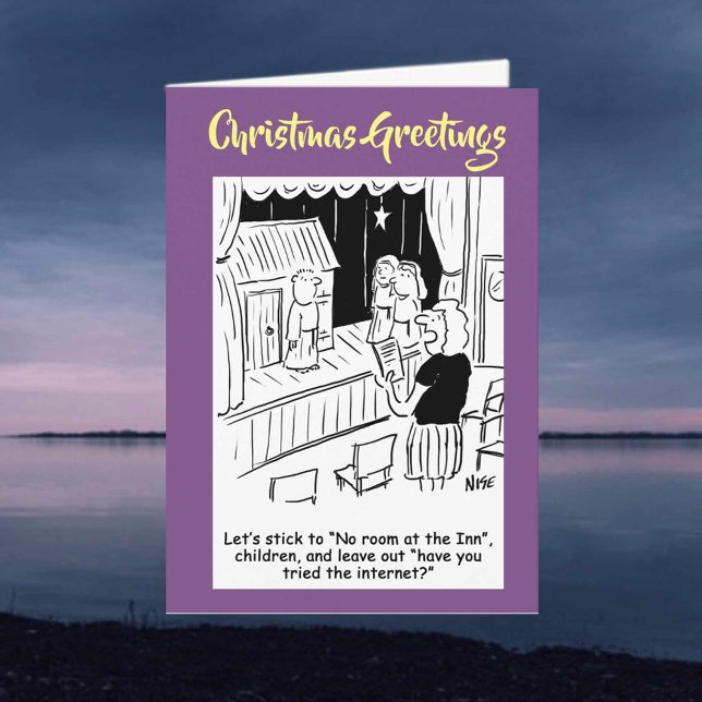 Cartão de Natal Natividade Play (Criador carregado)