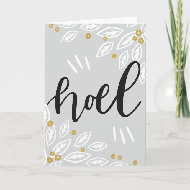 Cartão de Natal Noel (Frente)