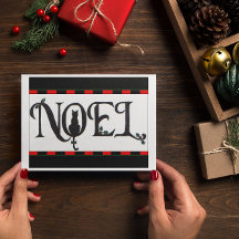 Cartão de Natal Noel Cat