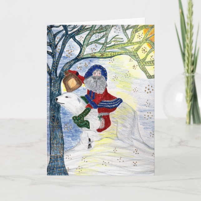 Cartão de Natal Pai (Frente)