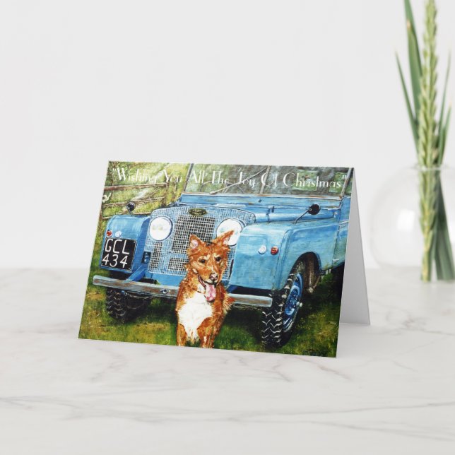 Cartão de Natal para Amigos do Agricultor (Frente)