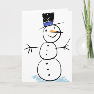 Cartão de Natal para as crianças darem a um profes