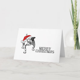 Cartão de Natal para Cão Feliz Natal