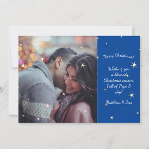 Cartão de Natal para Casais Personalizados