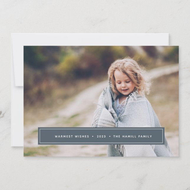 Cartão de Natal para Cheio de desejo simples | Fum (Frente)