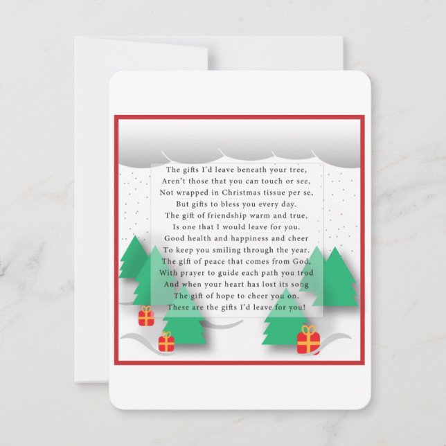 Cartão de Natal para Crianças (Frente)