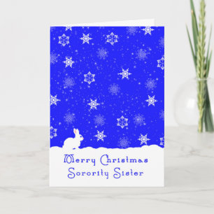 Cartão de Natal para Irmã Irmã Irmã Irmandade