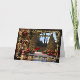 Cartão de Natal para Memórias Elegantes