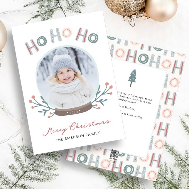 Cartão de Natal para o Globo de Neve (Snow Globe Christmas Card
)