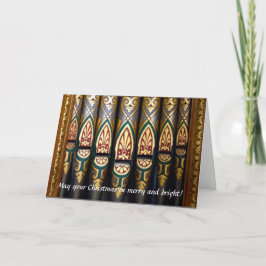 Cartão de Natal para órgãos bonito