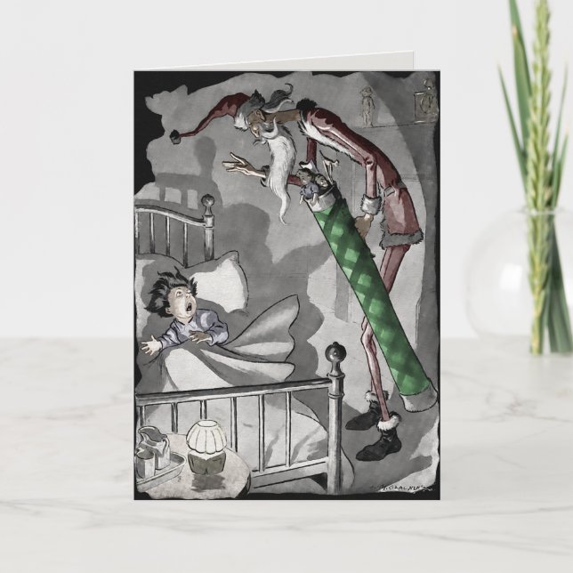 Cartão de Natal para Papais noeis Skinny (Frente)