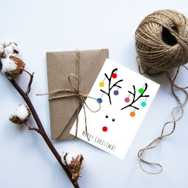 Cartão de Natal para Rebeldes Whimsical de Férias