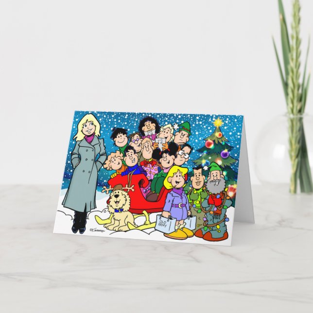 Cartão de Natal para Todos (Frente)