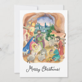 Cartão de Natal, Pequeno Jesus Cristo