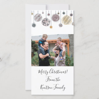 Cartão de Natal personalizado