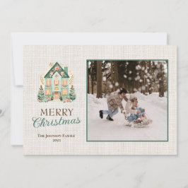 Cartão de Natal Personalizado com Fotos