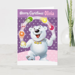 Cartão de Natal personalizado "Feliz Natal, seu no