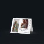 Cartão de Natal Personalizado - Foto Pessoal<br><div class="desc">Torná-lo pessoal neste Natal... ...  o nome da sua foto e da sua família na frente e no dentro adicionam a sua própria mensagem ou deixam o vazio.</div>