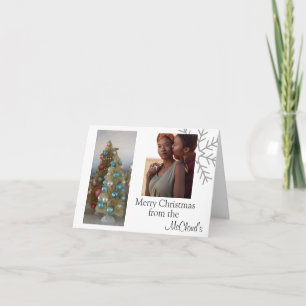 Cartão de Natal Personalizado - Fotos Pessoais