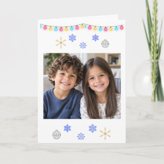 Cartão de Natal Personalizado para Família