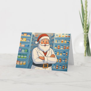 Cartão de Natal Personalizado para Farmacêutico