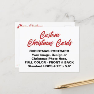 Cartão de Natal Personalizado POSTAL